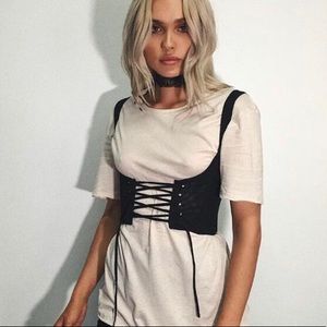 SOLD - Adjustable Waist Corset Belt - Sm/Med/Lg